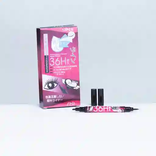 Delineador Doble Punta Tipo Plumon 36 H