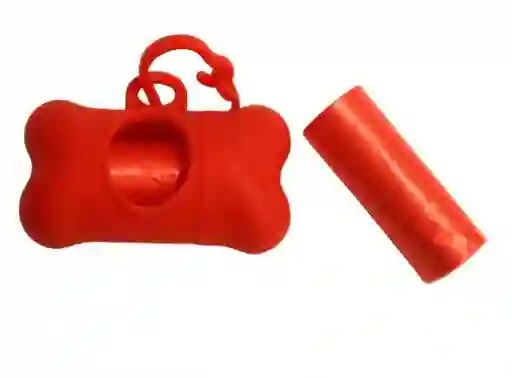 Dispensador De Bolsa Hueso Roja