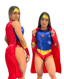 Disfraz Lenceria Sexy Superman Body Para Dama