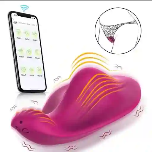 Vibrador Panty Interactivo App Bluetooth Rose