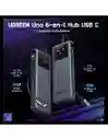 Hub 6 En 1 Ugreen Uno 3 Usb-c, 2 Usb-a, 1 Hdmi 4k/60hz