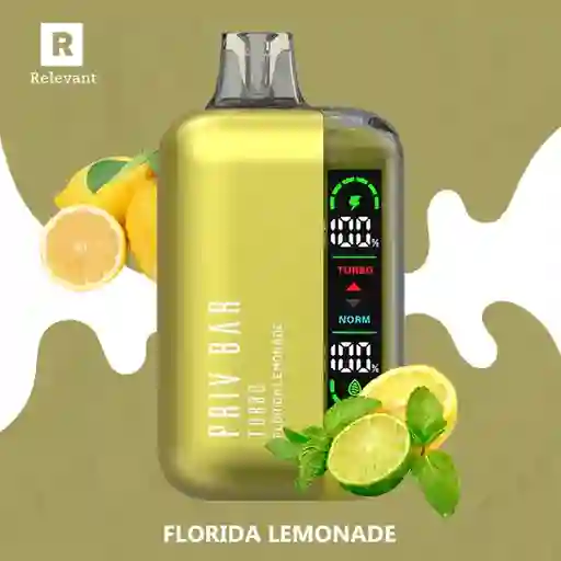 Priv Bar 15k Puff Florida Lemonade