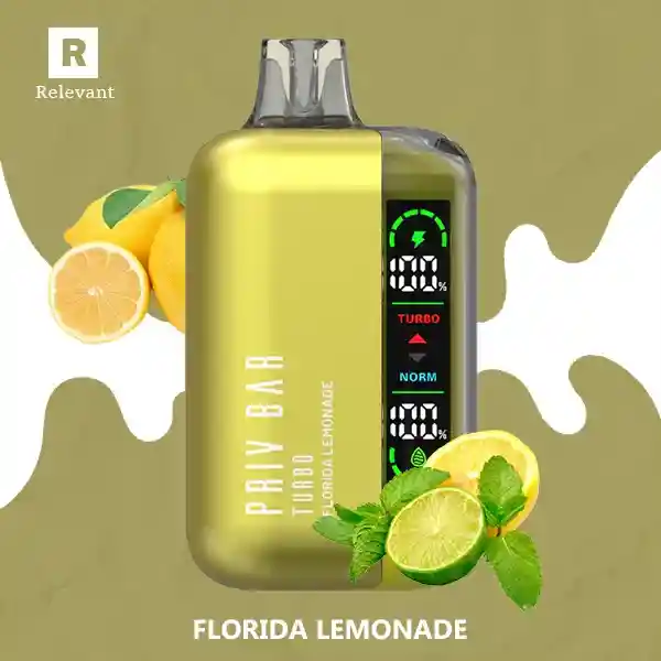 Priv Bar 15k Puff Florida Lemonade