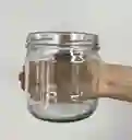 Frasco Vidrio 450 Ml Con Tapa Dorada