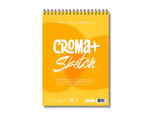 Bitácora Croma+ Sketch 90 Gr A4 X 60 Hojas Icopel
