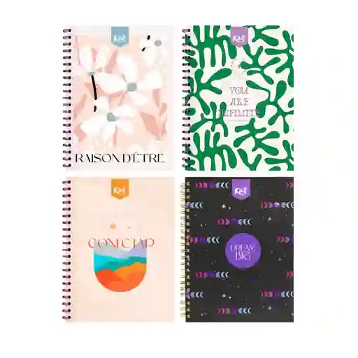 Cuaderno Kiut Argollado 5 Materias