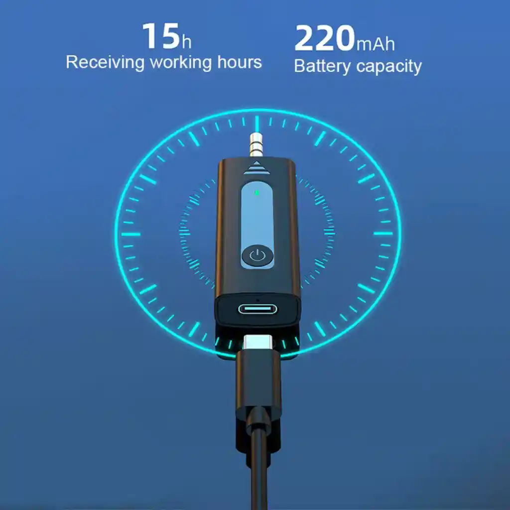 Micrófono Tipo Solapa Inalámbrico K35 Con Entrada 3.5mm