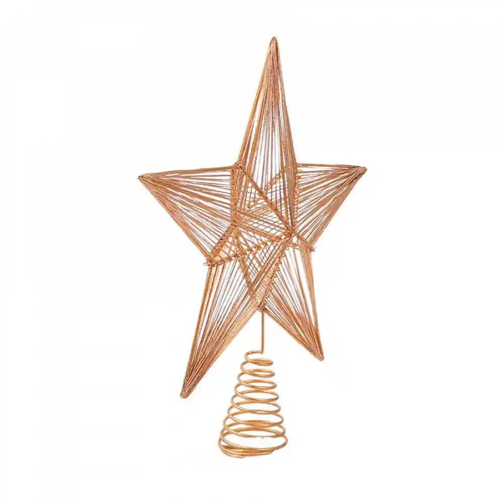 Punta De Arbol Santini 27cm Rose Gold Hierro