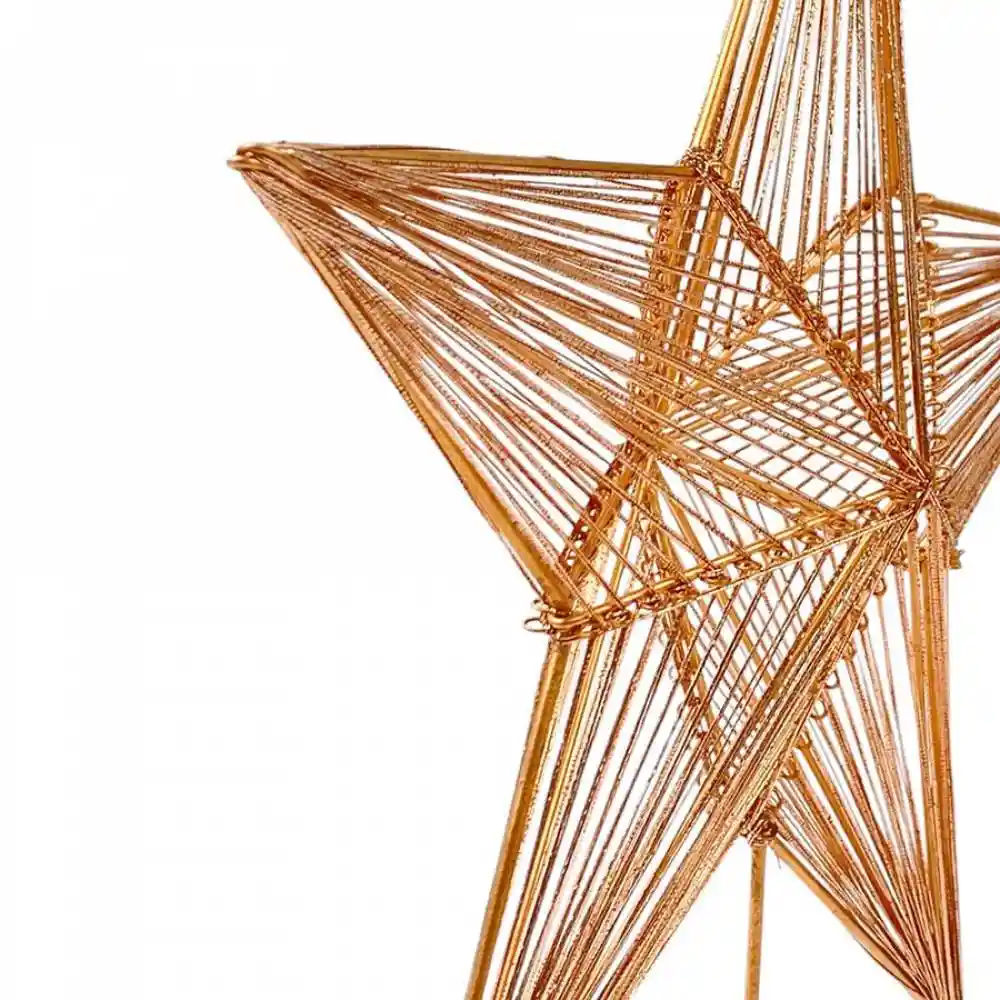Punta De Arbol Santini 27cm Rose Gold Hierro