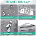 Estuche Organizador Cables Usb Cargador Disco Duro Tablet