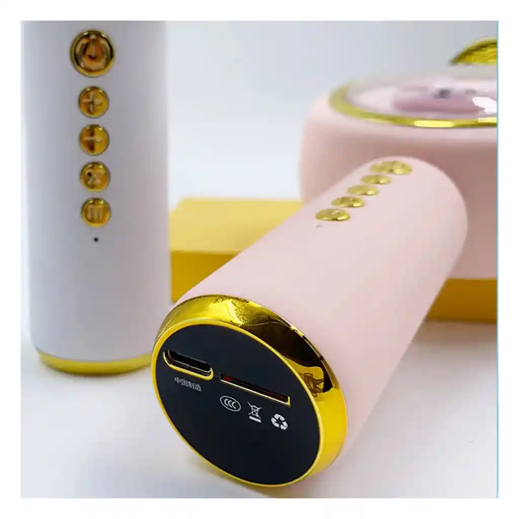 Micrófono Inalámbrico Infantil Bluetooth Diseño De Conejo