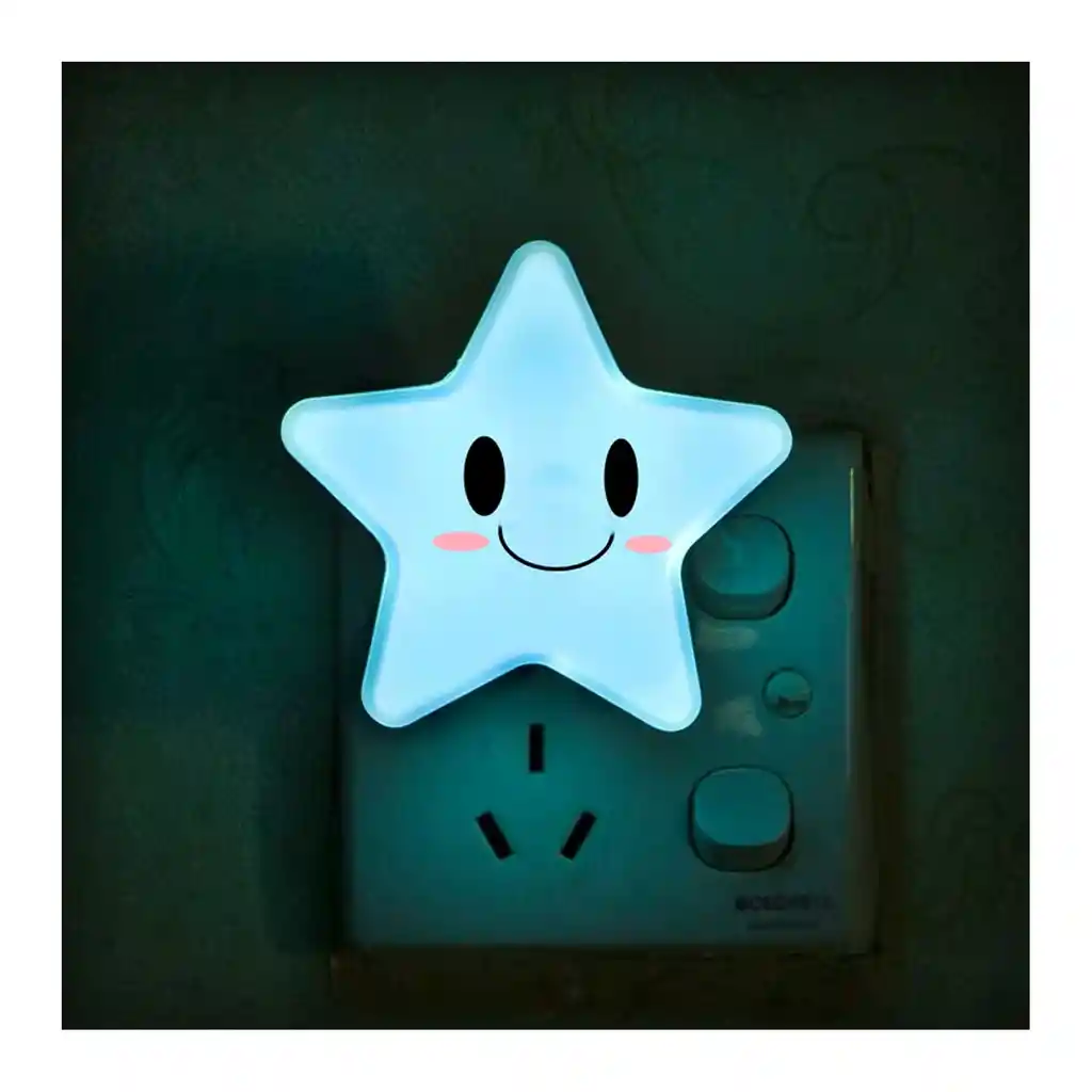 Lámpara Infantil Estrella De Pared Para Noche Habitación