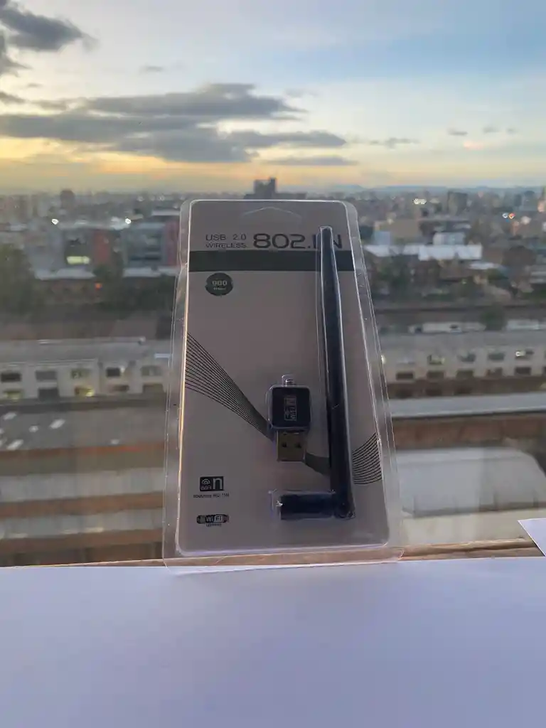 Adaptador Receptor Wifi Usb Inalambrico 150 Mbps Con Antena