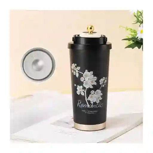 Termo Cerámico Acero Inoxidable Bebidas Calientes Y Frías