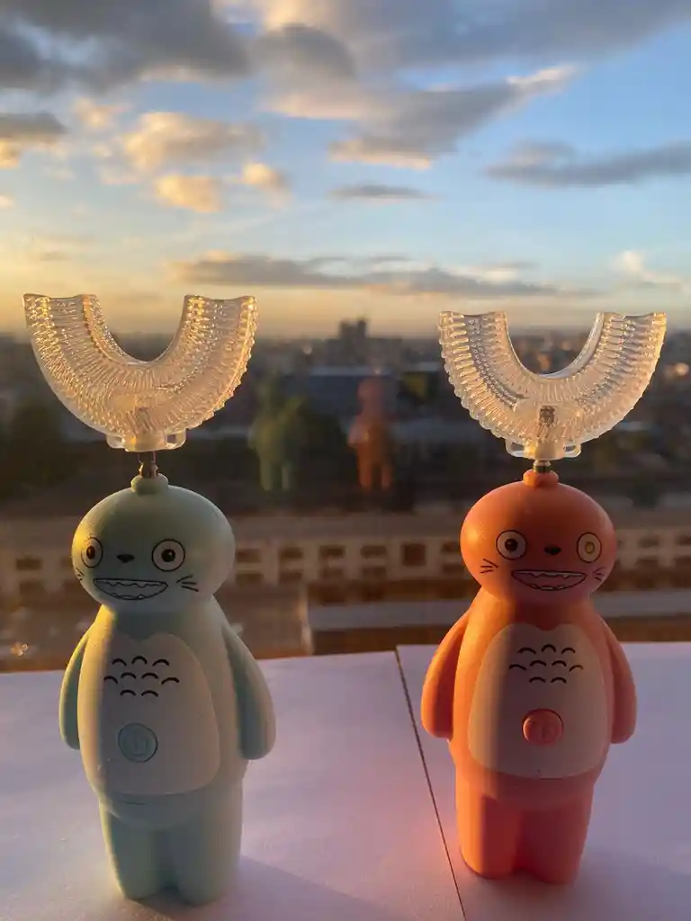 Cepillo De Dientes Eléctrico Para Niños Con Forma De U
