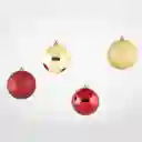 Bolas Navideñas 12pzs 7 Cm Expressions Christmas Dorado