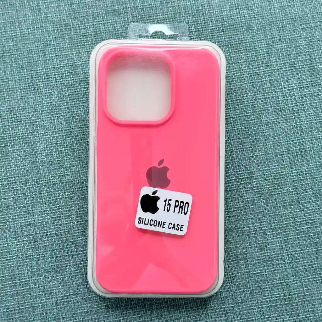 Forro Iphone 15 Pro / Silicona / Proteccion Y Estilo