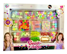 Juguete Set Para Armado De Pulseras Manillas Collares Para Niña Mbk-560