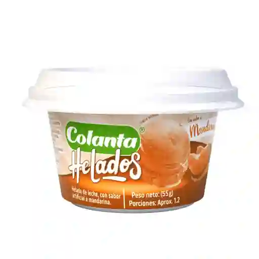 Vasito Helado Mandarina X 55 G