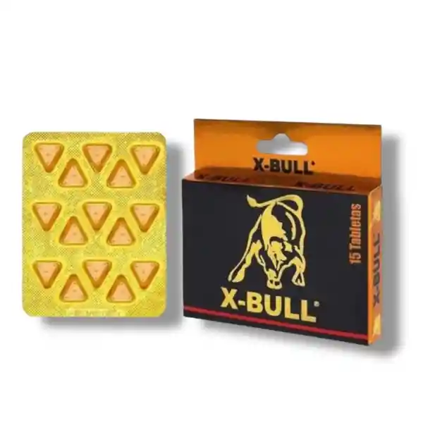 Potencializador X-bull X 15 Tabletas