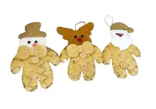 Juguetes Peluches Muñecos Diseño Navideño Papa Noel Muñeco De Nuevo Reno