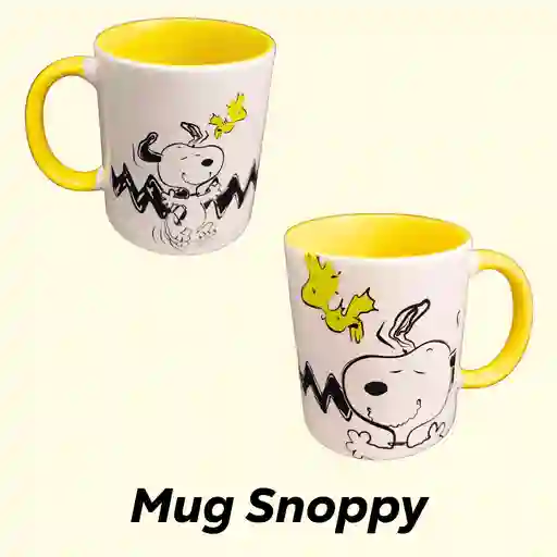 Mug (taza ) Snoopy Color Amarillo