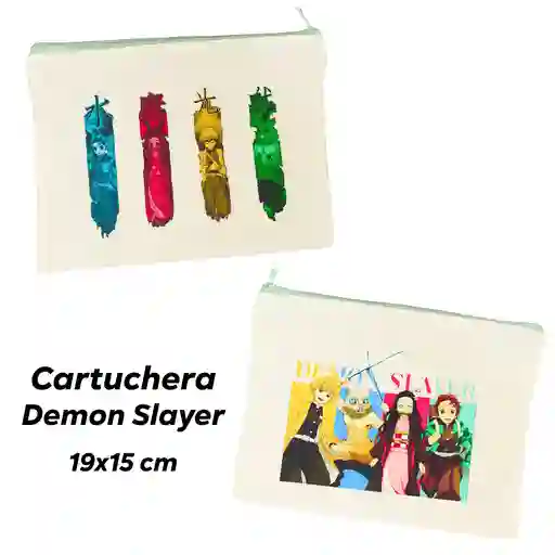 Cartuchera De Demon Slayer