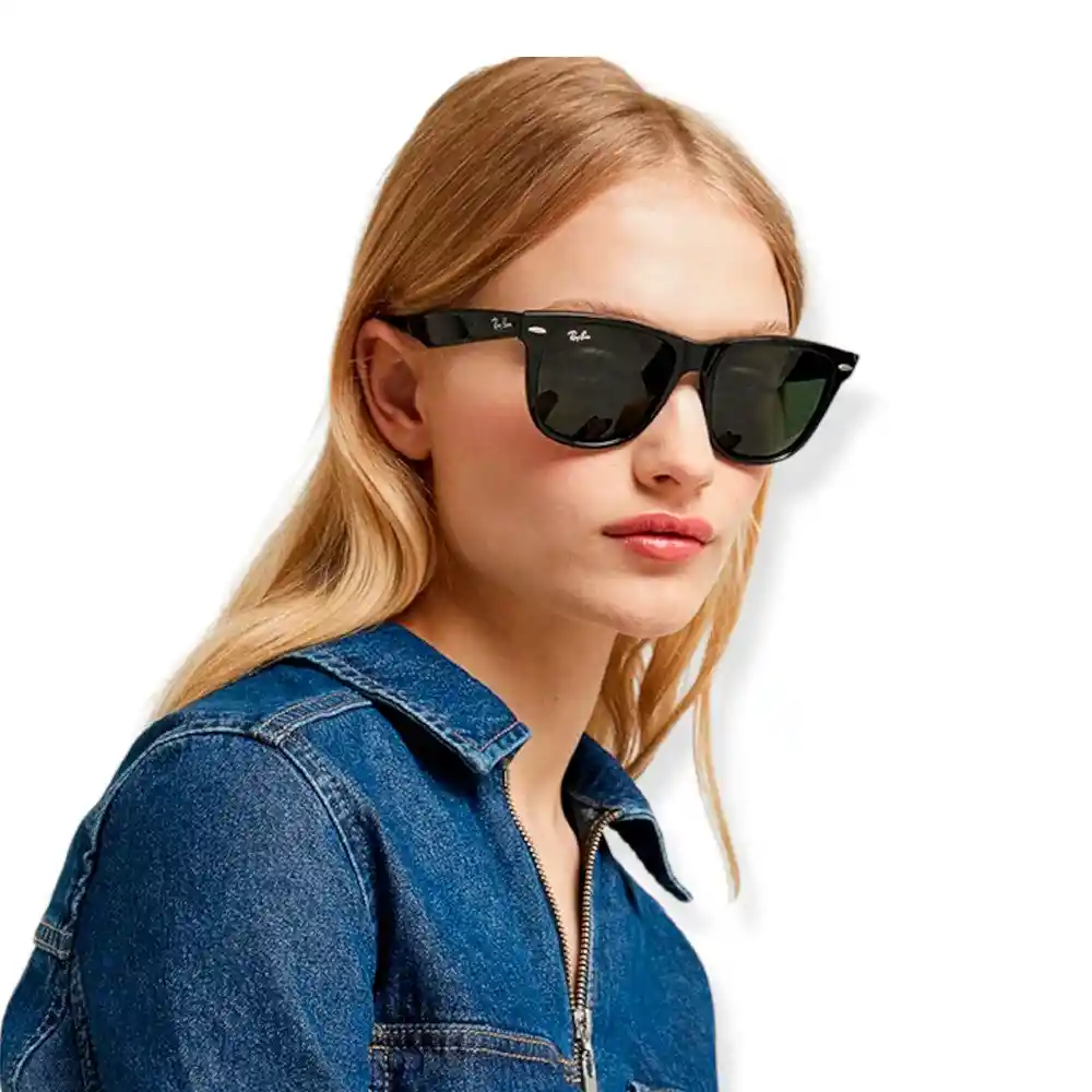 Gafas De Sol Ray Ban Wayfarer Rb2140 901 Color Negro Talla 54mm