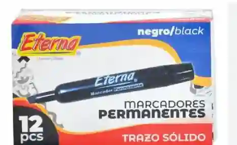Marcador Permanente Negro