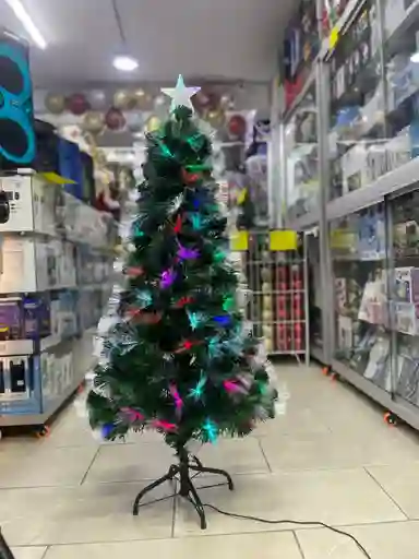 Arbol De Navidad 1.50m De Alto Con Luces