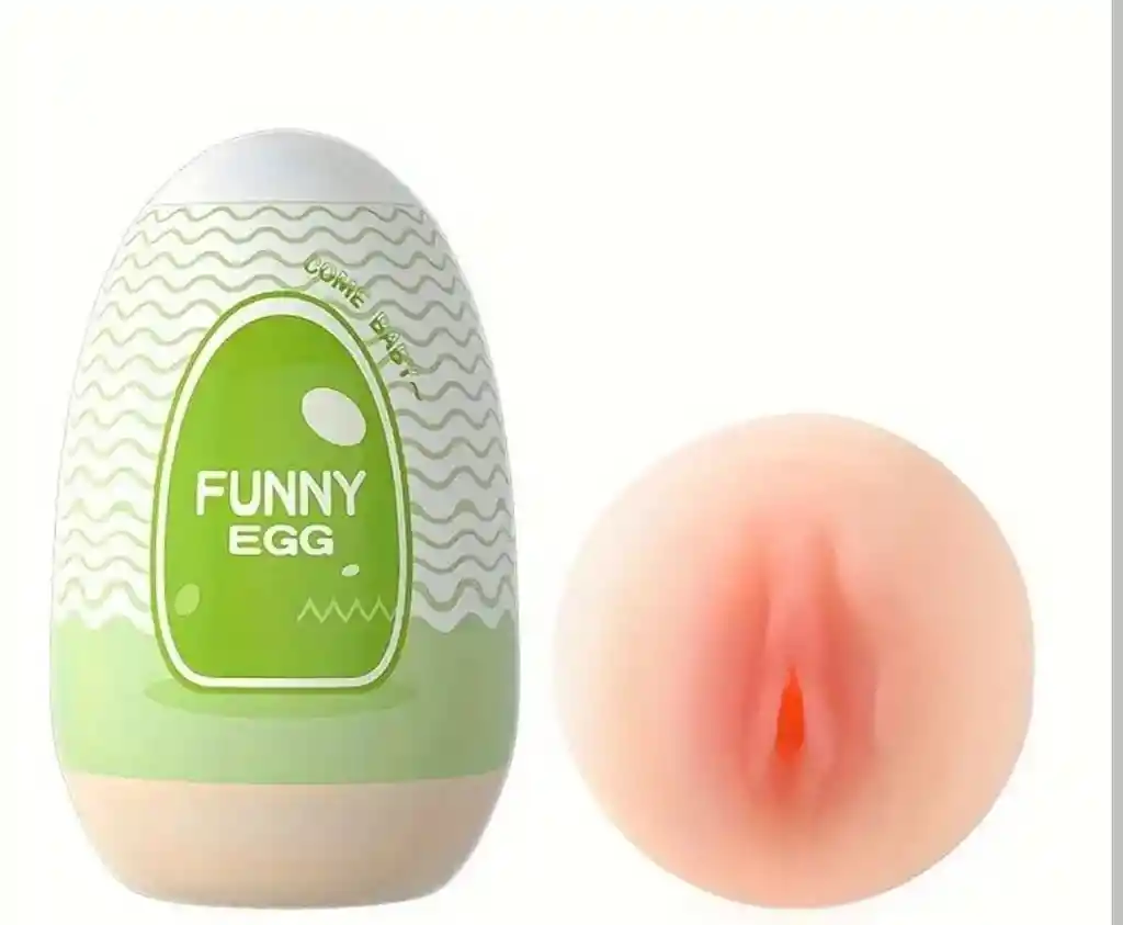 Masturbador Huevo Hombre Funny Egg Texturizado