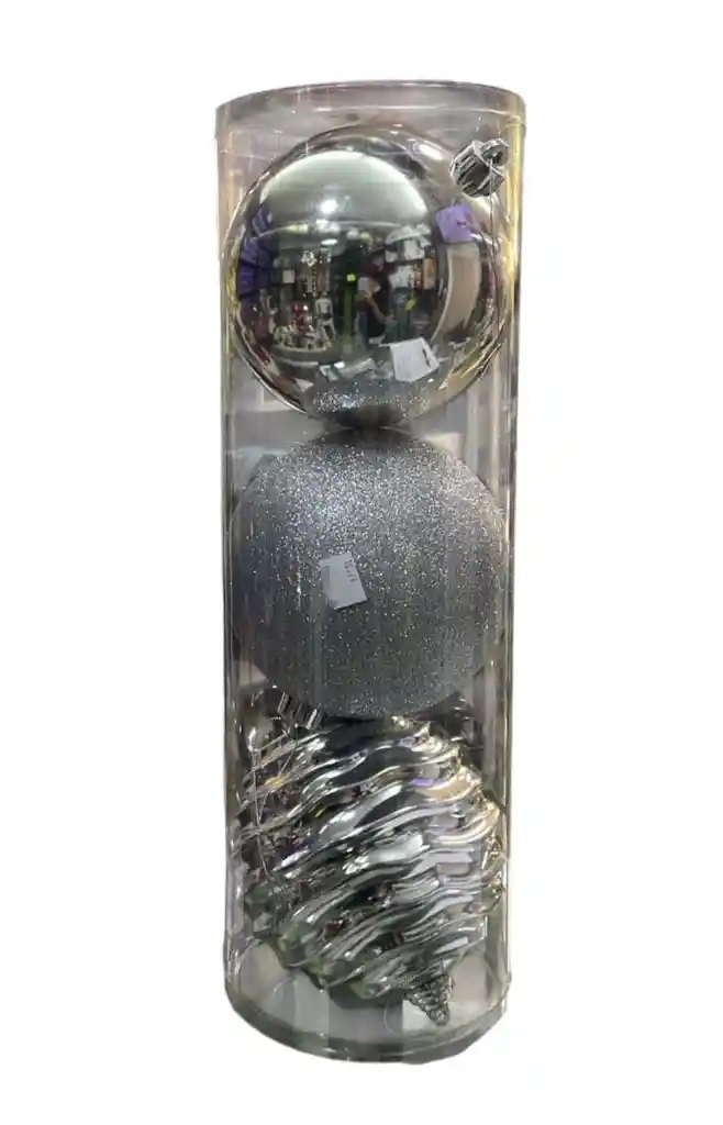 Bolas De Navidad 15 Cm X 3 Unidades Bolas Navideñas Decoracion Navideña