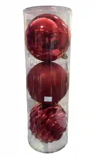 Bolas De Navidad 15 Cm X 3 Unidades Bolas Navideñas Decoracion Navideña
