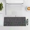 Teclado Alámbrico Negro K-1000