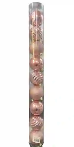 Bolas De Navidad 8 Cm X 9 Unidades Bolas Navideñas Decoracion Navideña