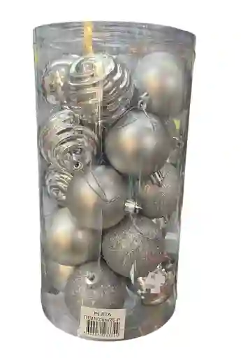 Bolas De Navidad 6 Cm X 20 Unidades Bolas Navideñas Decoracion Navideña