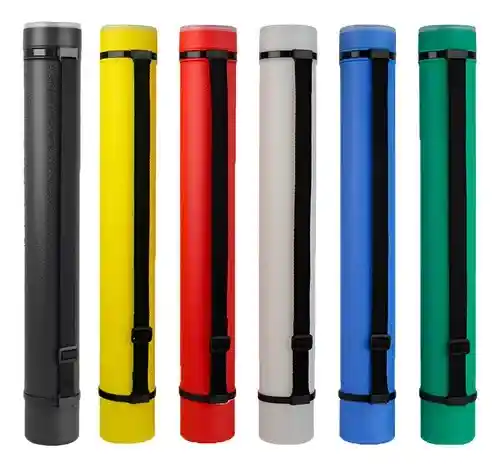Tubo Porta Planos Expandible Mediano – Ideal Para Arquitectura, Dibujo Y Arte