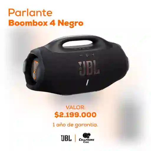 Boombox 4 Negro