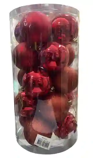 Bolas De Navidad 8 Cm X 20 Unidades Bolas Navideñas Decoracion Navideña