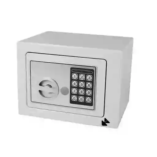 Caja Fuerte Electrónica De Seguridad Con Clave Digital Y Llave De Emergencia