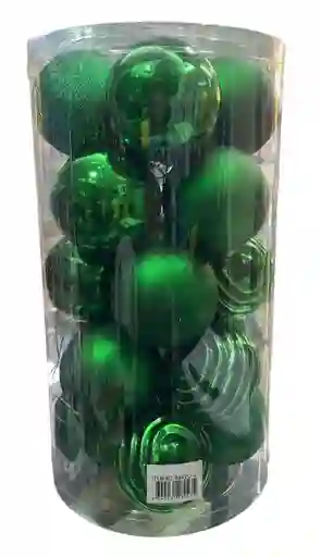 Bolas De Navidad 8 Cm X 20 Unidades Bolas Navideñas Decoracion Navideña