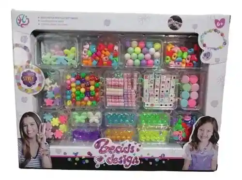 Kit Para Hacer Pulseras, Manillas Y Collares