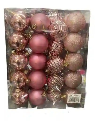 Bolas De Navidad 6 Cm X 40 Unidades Bolas Navideñas Decoracion Navideña