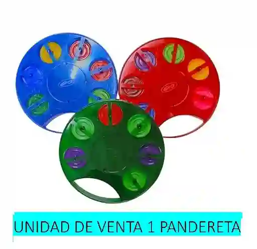 Pandereta De Pasta 16 X 16 Cm Navidad - Novena