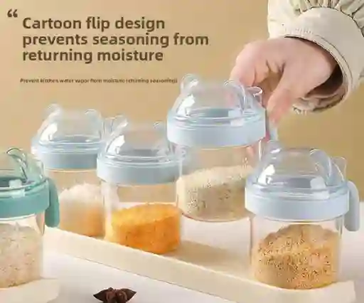 Set De Condimenteros X4 Piezas