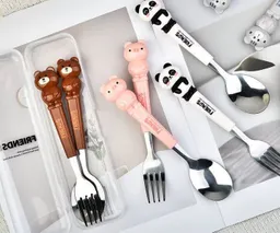 Set De Cubiertos Para Niños Varios Diseños