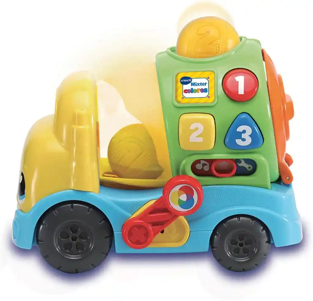 Juguete Estimulación Camión Mezclador De Colores Para Niños