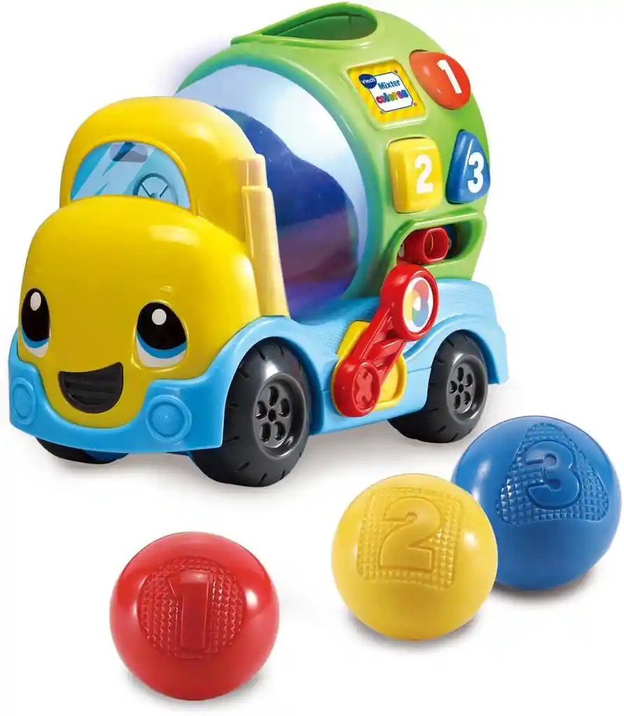 Juguete Estimulación Camión Mezclador De Colores Para Niños