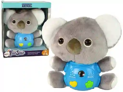 Juguete Peluche Proyector Musical Koala Para Bebés