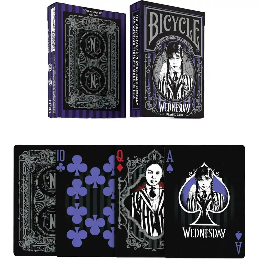 Baraja De Cartas Bicycle Merlina, Wednesday